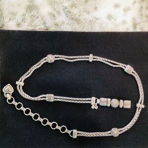 BRIGHTON Double Chain Heart Belt